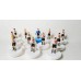 Subbuteo Andrew Table Soccer Germany 1938 World Cup Team on Hasbro classic bases